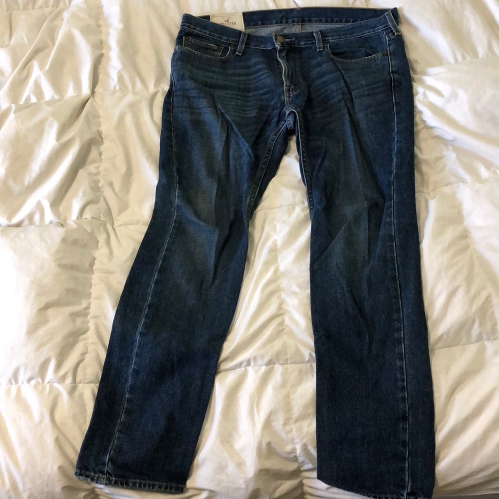 Dark wash/fade Hollister jeans